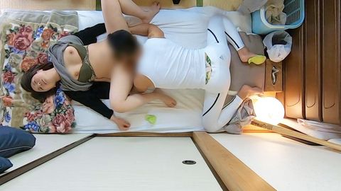 《中出し》ショートヘアーのGカップ巨乳を持つ清楚人妻（39）◆自宅に連れ込み巨根チ○ポでガン突き！どっぷり種付SEX！