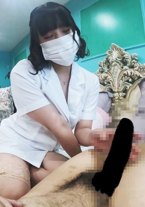 【精液検査の担当看護師】男性不妊治療科の搾精処置【痴女的裏治療】