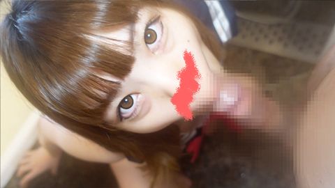 【ごっくん】ブルマ姿のセーラー美女がシャワー中に乱入！フェラ抜きからのごっくん...