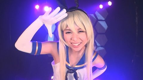 レイヤー あおいれな 去りゆくファンの心を取り戻せるか！？島風コスで決死のコスプレダンス！！ 舞蹈