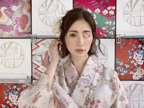 【京都×不倫人妻】浴衣でお祭りデート、車で飛びっこ、旅館で生ハメSEX‼