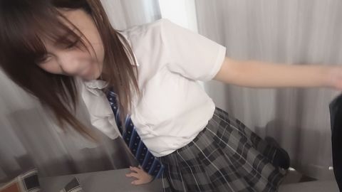 G乳スケベ**・めいちゃん 『交尾好き杉』 美まんこをおじさんちんぽでくちゅくちゅ高速生ピストン 中出し＆パイ射