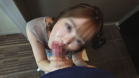 【精飲】竿から金玉まで丹念に愛撫♡凄まじいバキュームフェラでザーメンごっくん　※デリヘル個撮