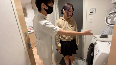 Gカップむちむち美女がオイルマッサージを受けてたらお互い全裸になってえっちしちゃった♡