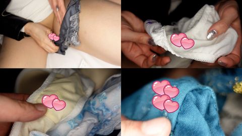 下着買取りサイトで知り合った素人の使用済み下着vol.11