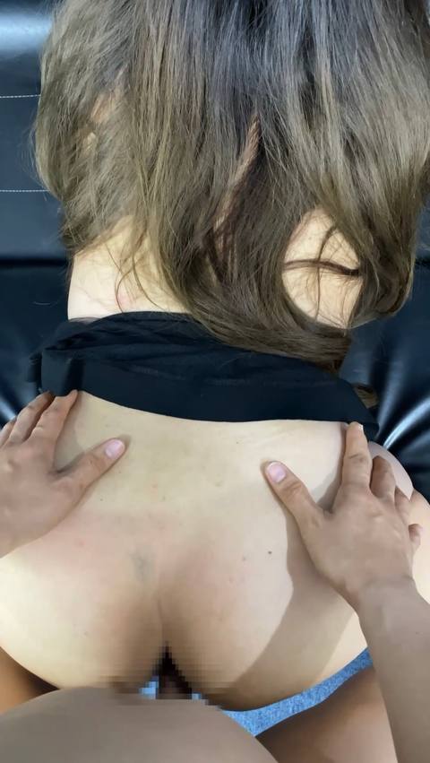 【完全素人】待機場で悪さをした爆乳Hカップ在籍嬢にお説教中出しハメ撮り