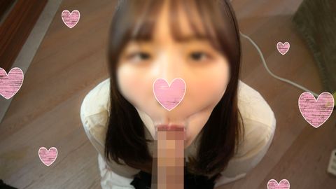 個撮)**アナ系の大美女！顔とのギャップがエグい痴女責めフェラで何度も焦らさせながら生ザーメンを口マ●コに中出し♡