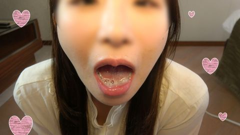 個撮)**アナ系の大美女！顔とのギャップがエグい痴女責めフェラで何度も焦らさせながら生ザーメンを口マ●コに中出し♡