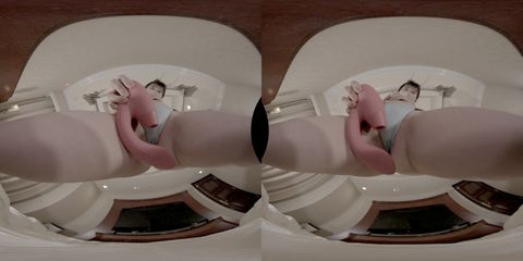 【180VR3D】開店10分600円　顔面騎乗屋さん23　のぞみ21歳 「吸うヤツ」でビクビク絶頂　べっとりマン拓顔面騎乗