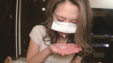 【個人撮影】これまで未公開だった! 敏感過ぎる**レースクイーンのエロ過ぎる濃厚フェラ ：えりか(24歳)