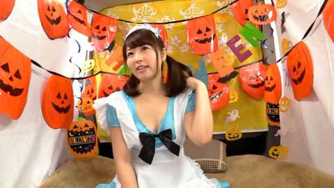 みゆ(22)【Happy Halloween!】メイド仮装のＦカップ美女をガチナンパ！彼氏が欲しいらしいので代わりに精*をプレゼント♪