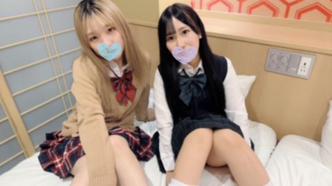 【無修正/逆3P】「成績No.1の**会長&学校No.1の不良少/女に足コキされるのは間違っているだろうか」女子に囲まれたハーレム物語。