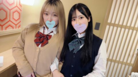【無修正/逆3P】「成績No.1の**会長&学校No.1の不良少/女に足コキされるのは間違っているだろうか」女子に囲まれたハーレム物語。