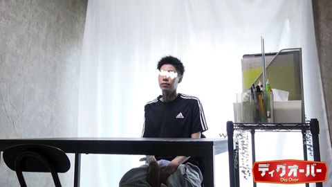 【THE HUNT/NO.04】下半身が超毛深い短髪青年ハーフGET！大量の精*をカメラの前で噴出！！