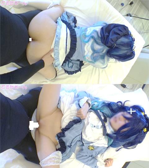 【顔出し解禁】笑顔でえっちしちゃいました！１９歳ミニマム細身レイヤーちゃん！２じ３じ 天◯こ◯ろでオナニー＆エッチ編♪「俺のあみゃみゃは…こんなこと…しないっ！」