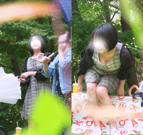 「だからＤＴなんだよ♡」外でも大胆！　清純おねえさまの幸せはスカートの中に・・・