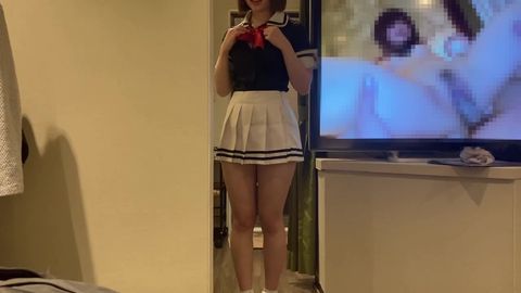 む〇この彼女とコスプレでイチャイチャハメ撮り　と　募集　