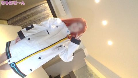 JDビラビラ大きめちっぱい□りレイヤーさんがブル○カ ユズちゃんちょっぴりダサめおパンツでオナニー編【レビュー特典有り】