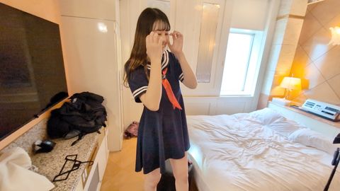 Yua-chan 22 years old vol.02 A tall office lady cosplays in uniform and has sex with raw creampie!