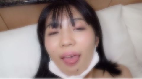 【ごっくん＆中出し２回戦】乳首でイッちゃう黒髪ロングのマジメなJDにごっくんと中出しで昼間から楽しんじゃう※特典あり