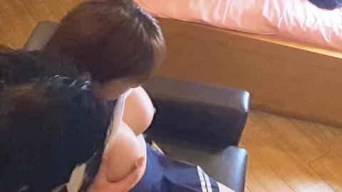 おっぱい敏感**が可愛すぎる件①  岡本朱音