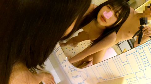 【素人個撮】ふんわり癒し系まゆちゃん　美白・美肌・癒し系JDと生ハメ無○可顔面射精