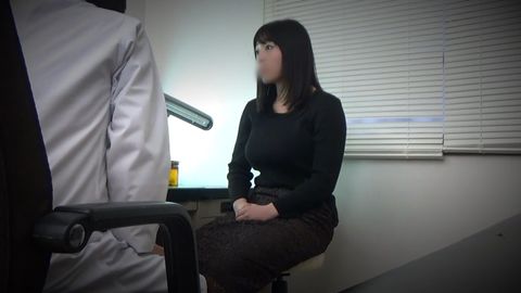 【素人個撮】清楚でデカパイな美人妻をエッチな診察。おマンコ玩具責め→本番挿入SEX。