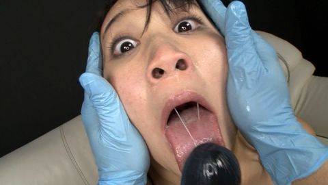 葵千恵　ヨダレまみれ顔面崩壊フェラ！
