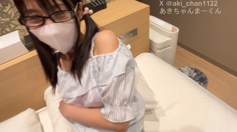 可愛すぎる綿パンツ、キャラパンツずらしハメ