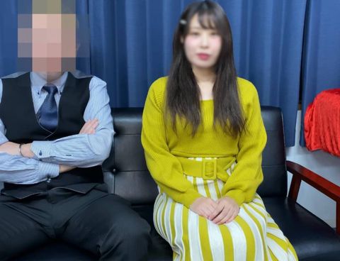 【完全素人&顔出し】お店の規則を破った巨乳OL嬢をお説教中出しハメ撮り