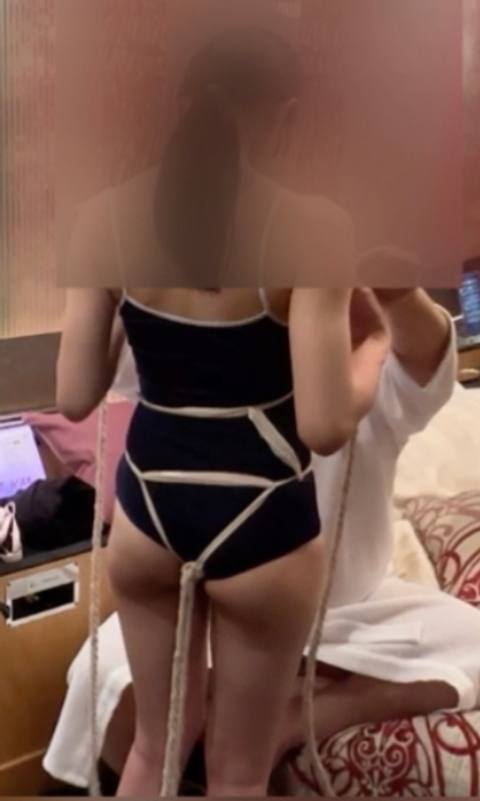 200-『スク水・乳首ピアス・縛り・ケツ穴尻尾』神スタイル・川栄李奈似の19歳ドМJD