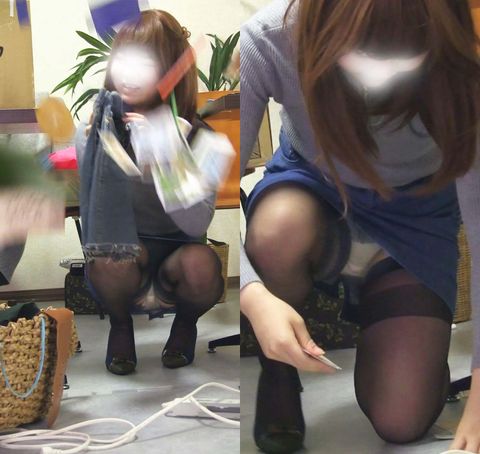 バレちゃった　童顔のくせにモリマン！？パンティ撮り続けていくせんまん