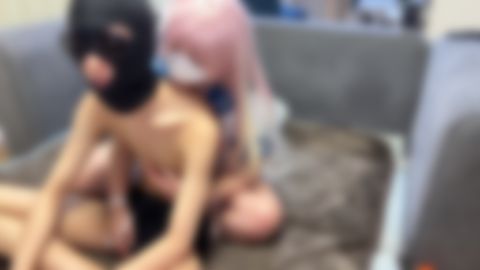 むちむちFcupレイヤーAVデビュー【ブ〇アカ・浦和ハ〇コ】はじめての撮影×はじめての童貞くん参加で中出しカオス撮影