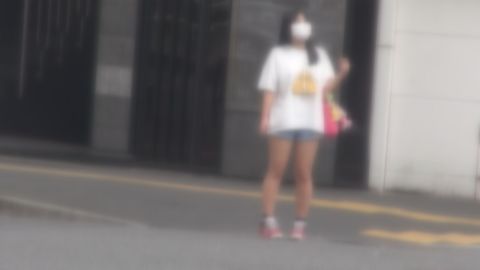 突然ですが、抜いてもらえませんか？「****が車内＋外フェラで抜いてくれた」フェラする女　008
