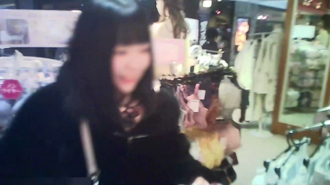 19歳元処4回目♡一緒に買いに行った黒いえっちな下着でガン突きセックス！【前編】【個人撮影】No.161