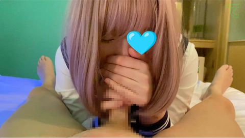 【断れない性格のコンカフェバイト19歳②】セーラー服の下にエッチな下着着せてみた