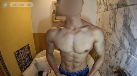 イケメン巨根マッチョが3連続射精しちゃいます！