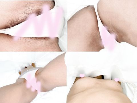剛毛×純白パンツ!脱毛サロンのお*さんがエロすぎる!【ナースパンチラ/逆さ撮り】