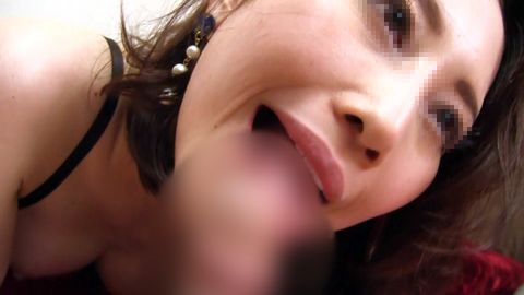 ドスケベお*ちゃんのシメのフェラ抜き　乳首責められて最高の発射【素人フェラ】レビューで高画質版プレゼント