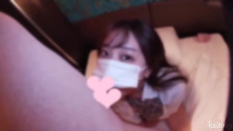 【初撮】アイドルフェイスでムッチムチのG～HカップJDかりんちゃん(19)、AVデビューで彼氏さんより先に生挿入、生中出しいただきましたｗ