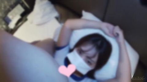 【初撮】アイドルフェイスでムッチムチのG～HカップJDかりんちゃん(19)#2、体操着風レオタード着せて種付け2連発ｗ
