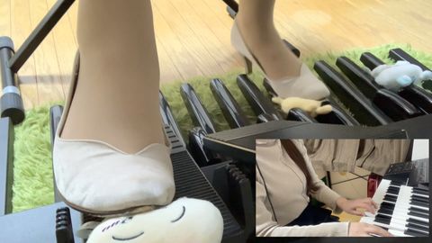 ***の自撮り応援企画エレクトーンペダル＆クラッシュ