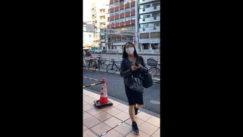 【個人撮影】※完全顔出し※49歳エロすぎる美熟女が初デートで夢のような即尺と即アナル舐めとごっくん！【池袋◯武百貨店勤務】