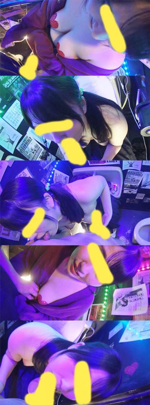 地下アイドル過激チェキ会　推しのオッパイ揉み放題の謎イベント