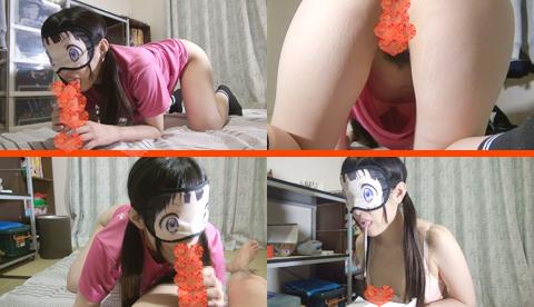 黒部屋【16】アオハル**のあかりちゃんが乳首舐められただけでアソコはびっちょびちょ！間髪入れず極太バイブ挿入！