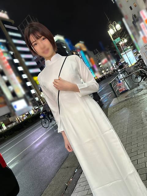 【個撮・中出し】ベトナム帰国*女・yui（１８）純白アオザイが似合いすぎるめっかわ**と生セックスしました